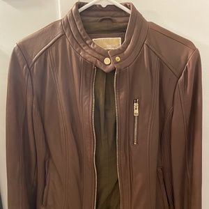 Michael by Michael Kors Leather Jacket